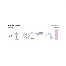 Insert dentaire WOODPECKER DTE - SI1 implant - wamkey.com