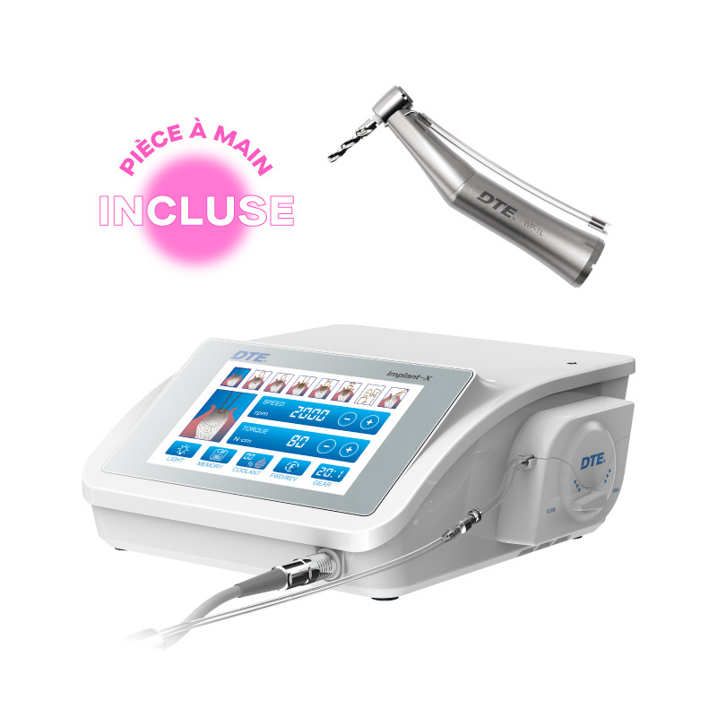 IMPLANT-X LED PLUS Moteur d'implantologie WOODPECKER DTE sur wamkey.com