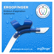 ERGOFINGER - Wearable single use HVE