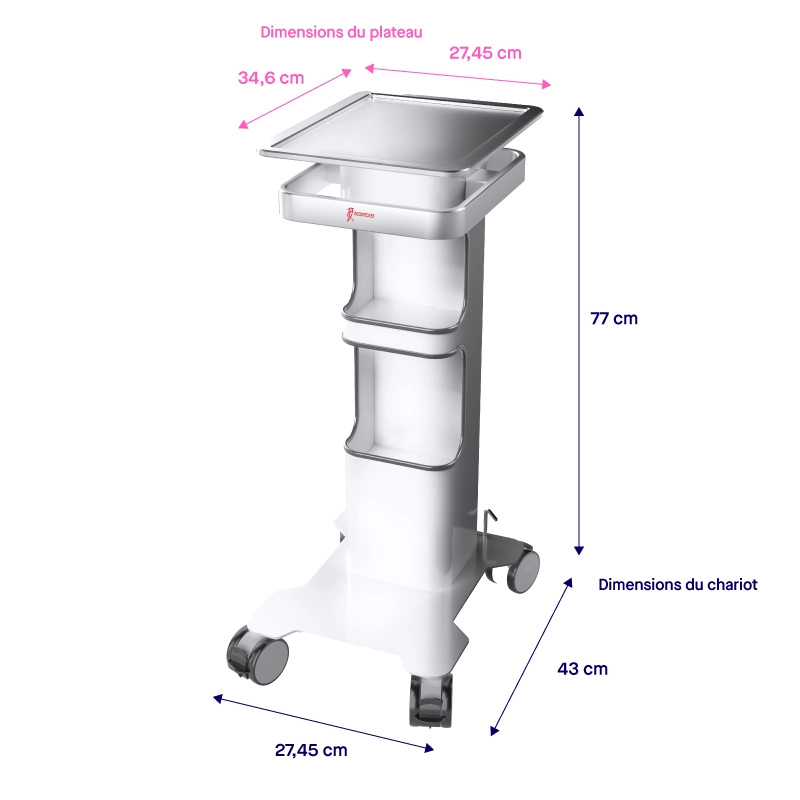 Chariot dentaire pour AP-B ou PT-B - DTE Woodpecker - WamKey.com
