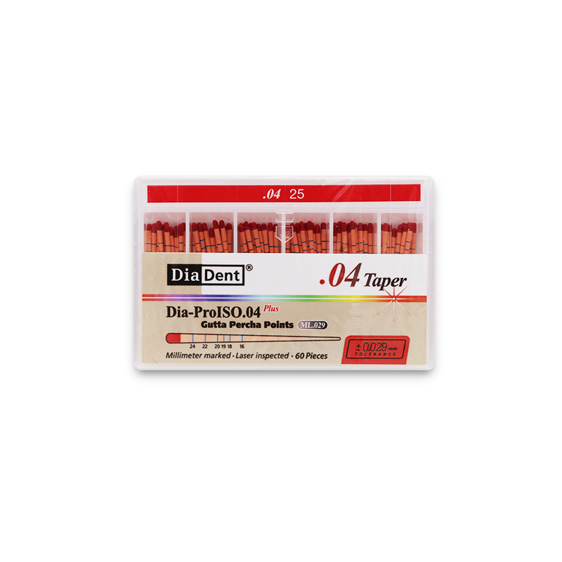 DIADENT - ProISO Gutta-Percha cones - 4% or 6% conicity