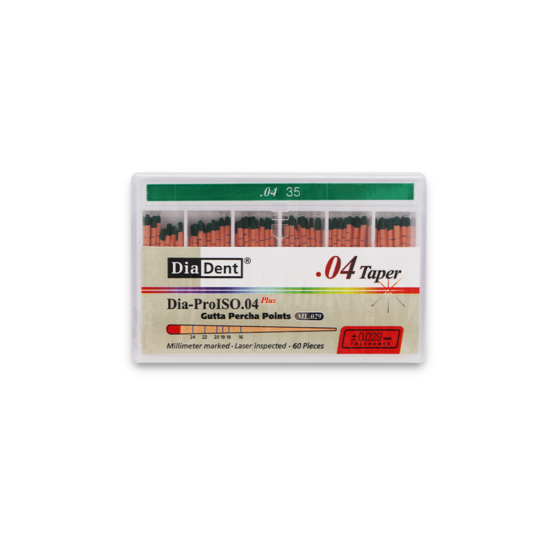 DIADENT - ProISO Gutta-Percha cones - 4% or 6% conicity