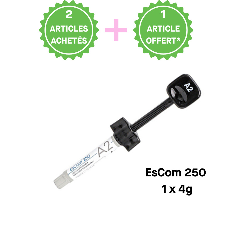 SPIDENT - EsCom 250 Light-cured restorative hybrid composite resin