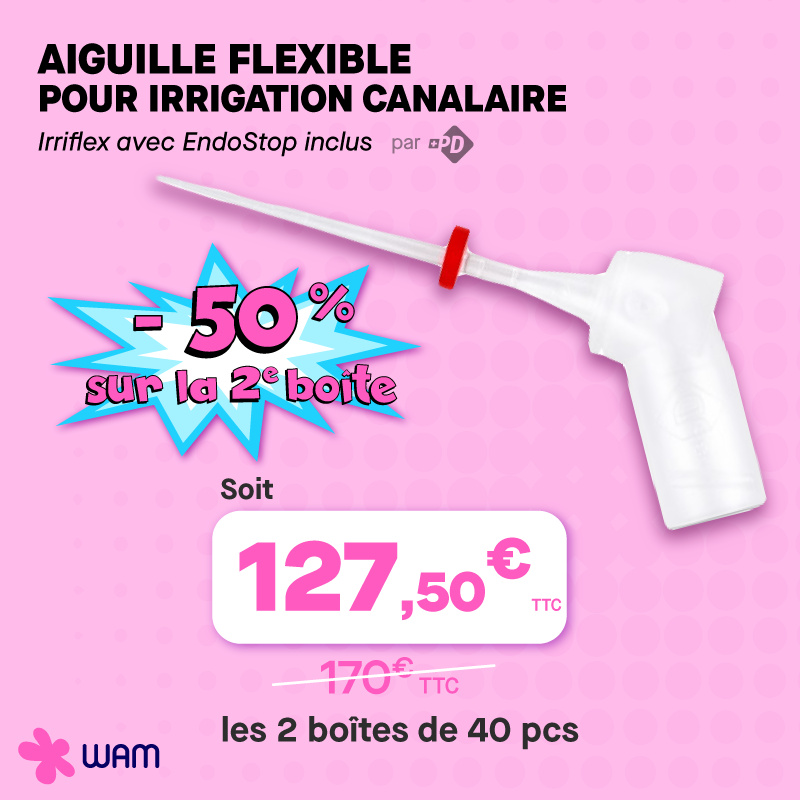 PD DENTAL - Irriflex® with Endostops - Flexible root canal irrigation needle