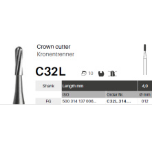 GZ BURS - Tungsten carbide Transmetal crown cutter C32L- x5