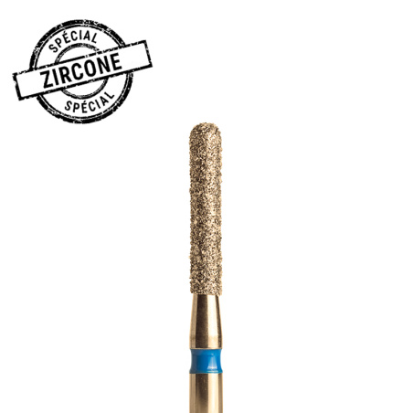 Fraise diamantée ZD cylindre bout rond 881