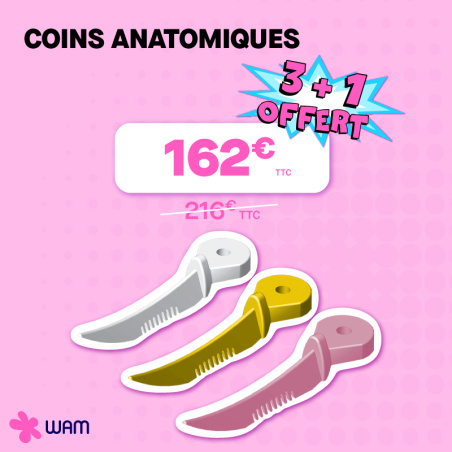 WAGOTRIX - Cuñas cóncavas (x100pcs)