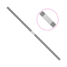 Strips diamantés centre non abrasif en acier inoxydable Microdont - WamKey.com